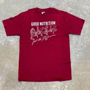 Vintage 80s health nutrition cartoon.